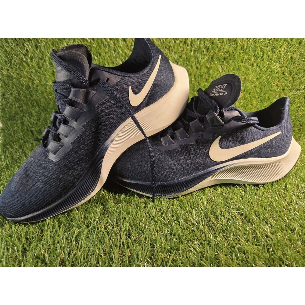 Nike Air Zoom Pegasus 37 Shoes Womens Size 7 Blue Running Sneakers CJ0506-401